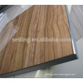 Indoor decoration ,furniture making ,kitchen cabinet usage classical style UV Coated Wood Grain Melamine MDF